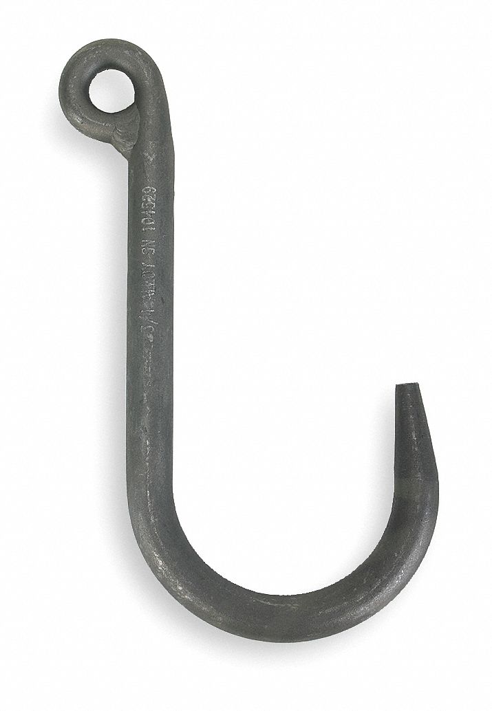 Hook, WLL 1300 Lb, Welded J Hook