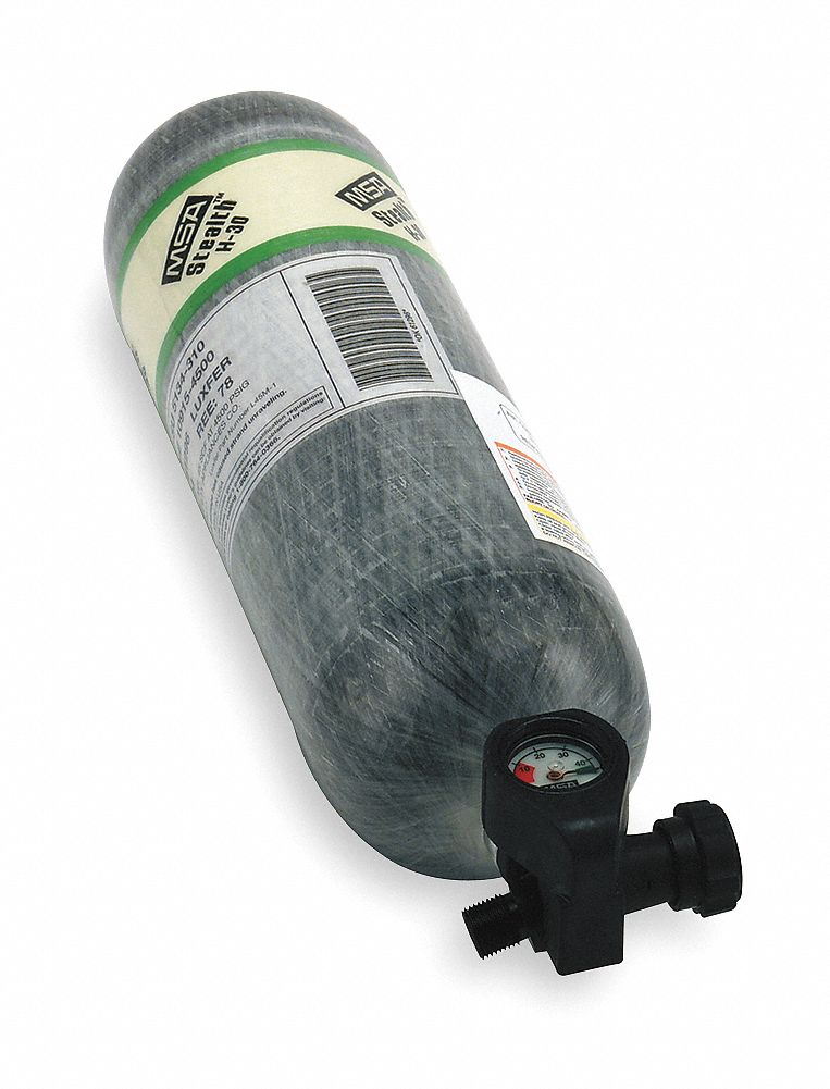 SCBA Cylinder, 2216 psi, Carbon Fiber