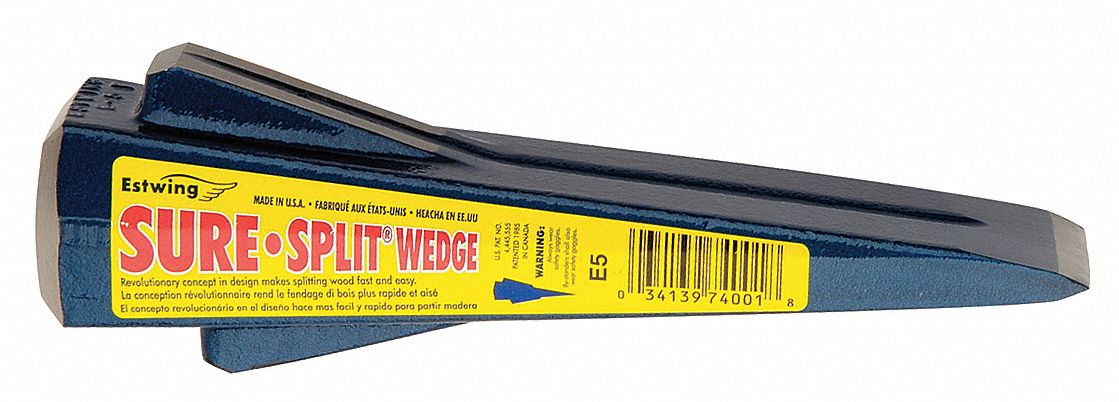 Splitting Wedge, 5 lb Head, 9 In L