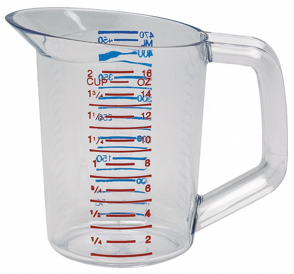 Polycarbonate Measuring Cup, 1 Pint