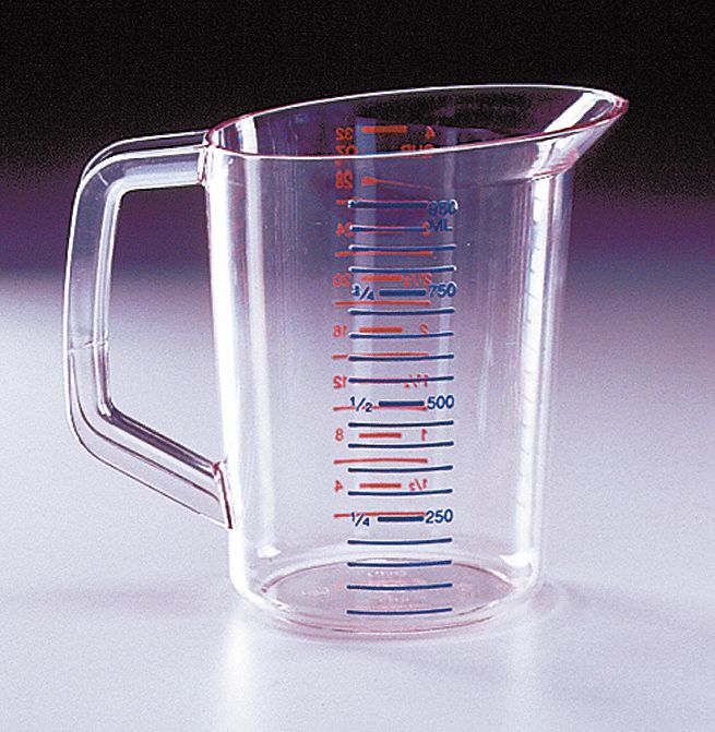 Polycarbonate Measuring Cup, 1 Quart