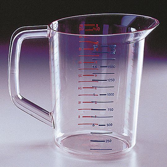 Polycarbonate Measuring Cup, 2 Quarts