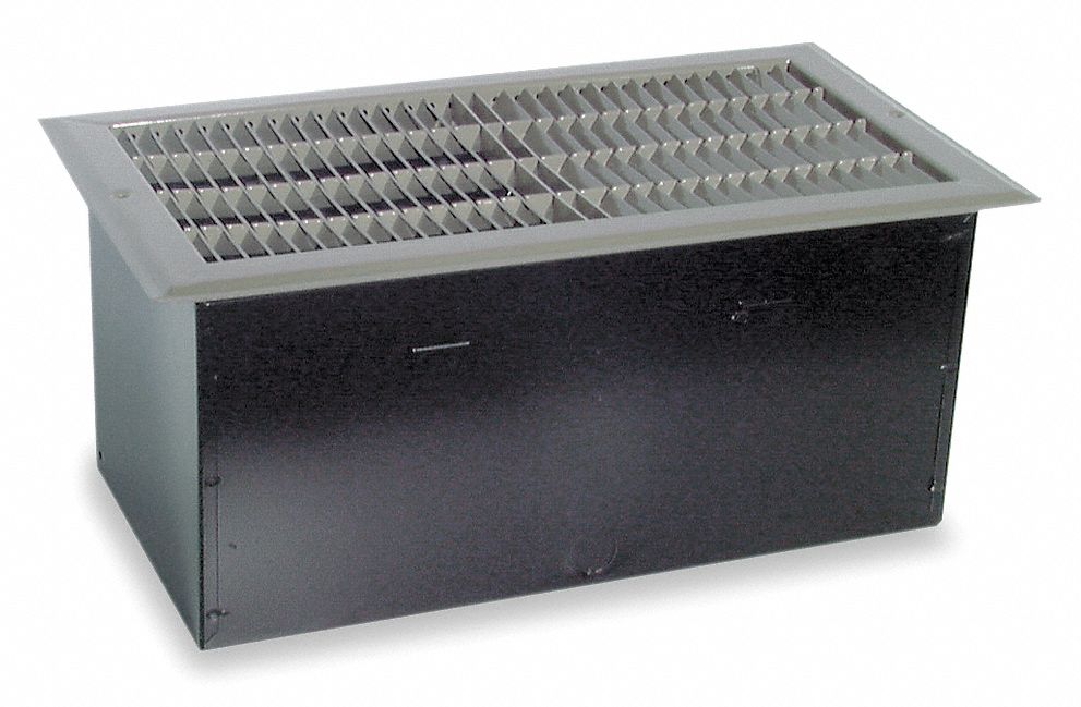 Drop In Floor Heater, 208/240V, Brown
