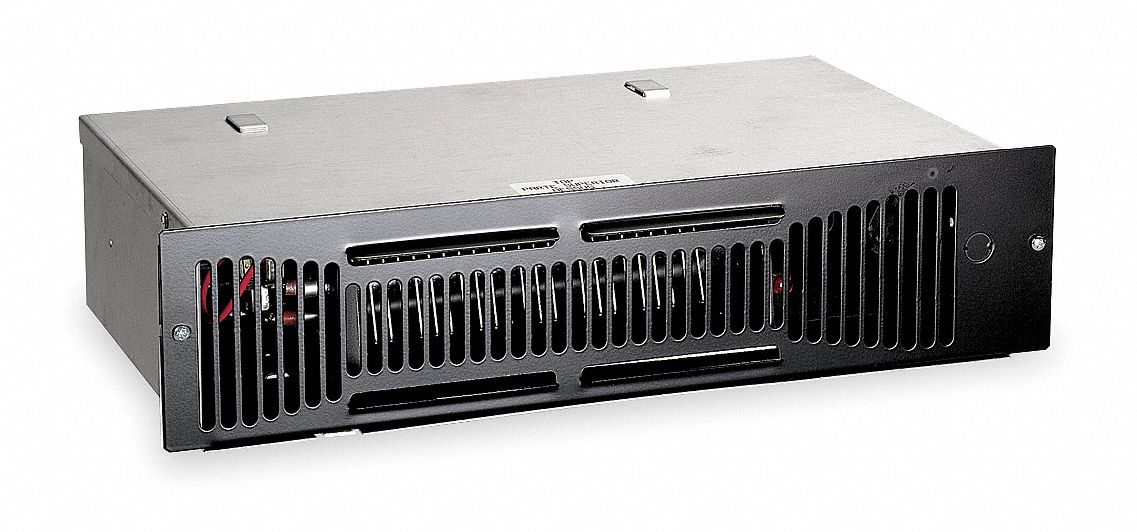 Toespace Heater, 208/240V, Black