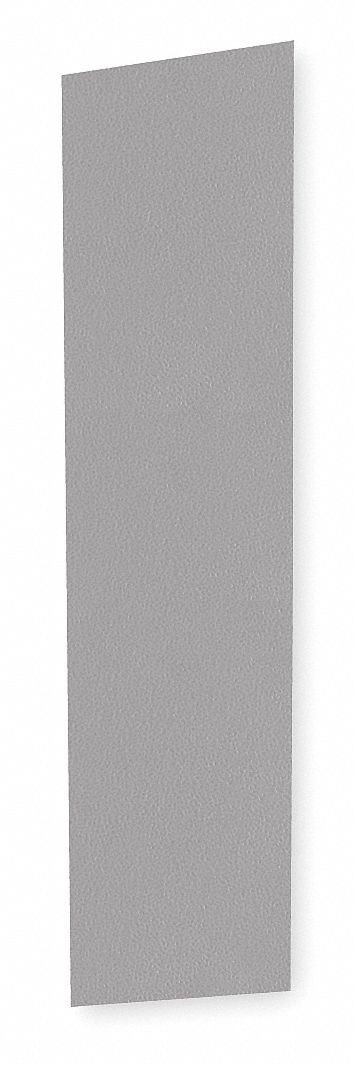 End Panel For Slope Top Locker, D 12, Gray