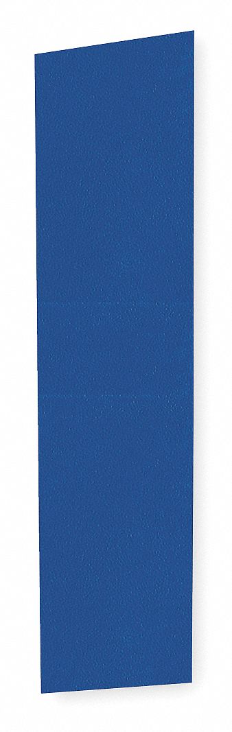 End Panel For Slope Top Locker, D 18, Blue
