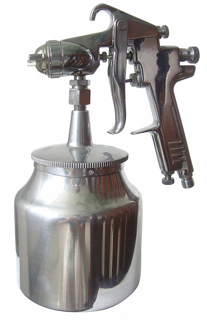 Siphon Spray Gun, 0.070In/1.8mm