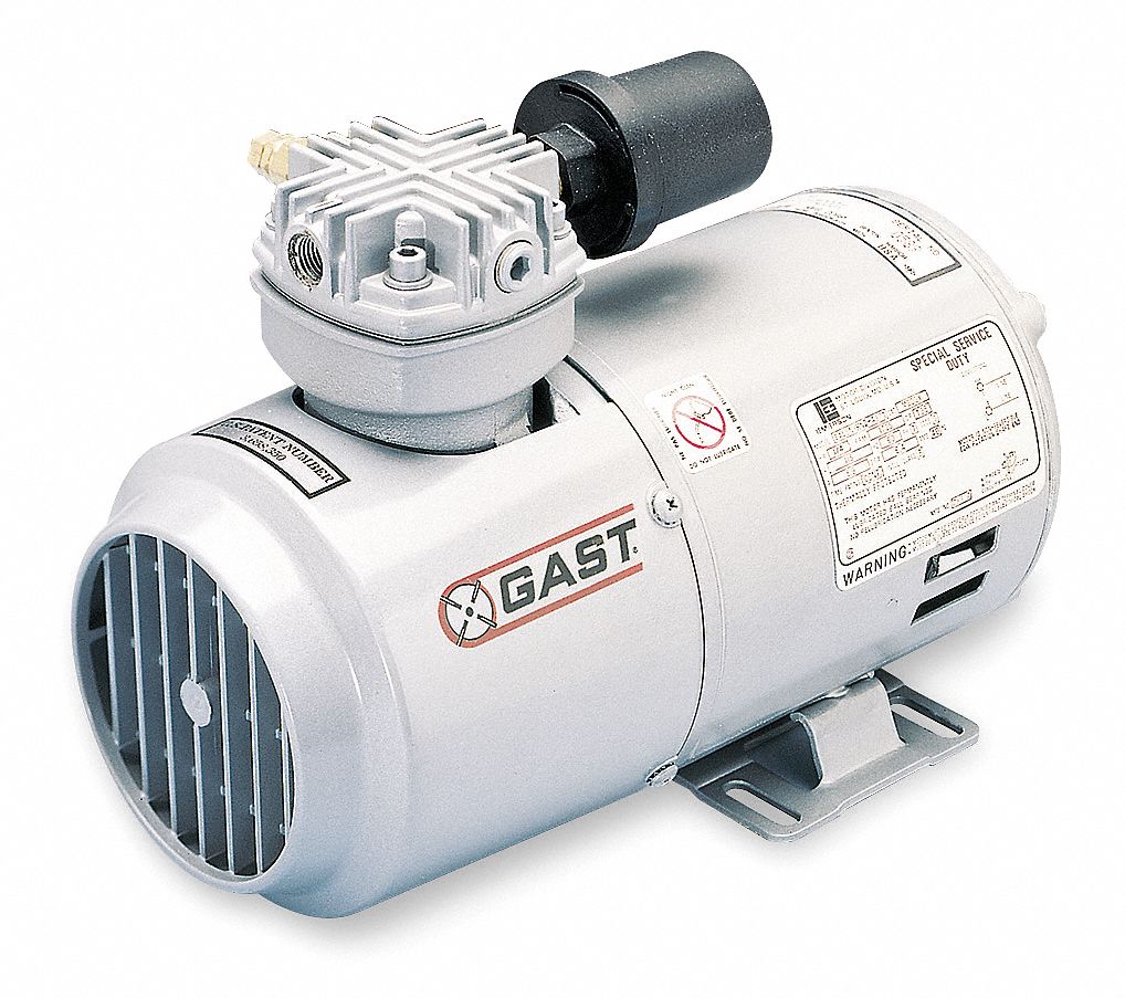 Air Compressor, 1/6 HP, 1.27 CFM, 115 V