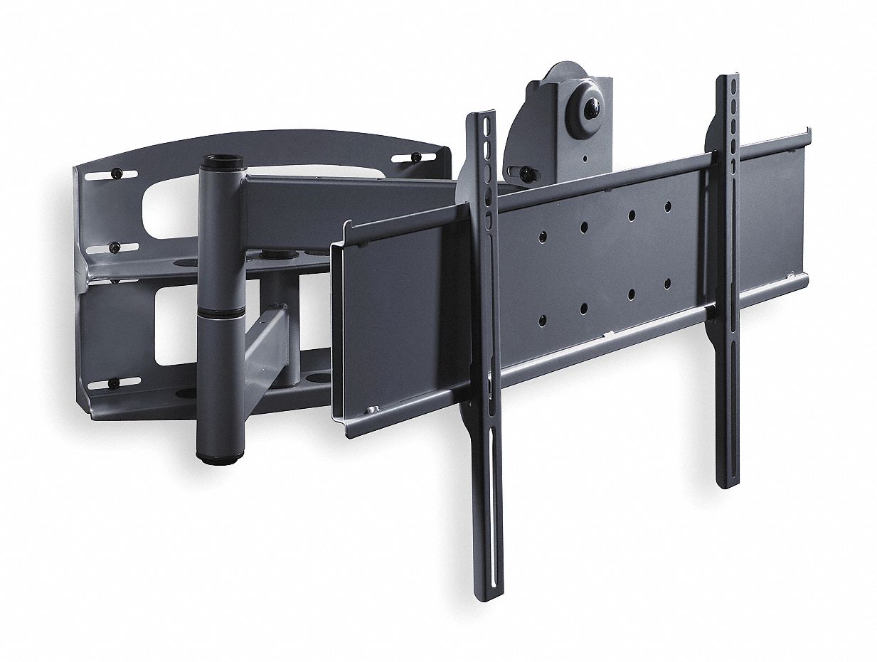 Flat Panel Tilt Mount, Wall, Steel, Black
