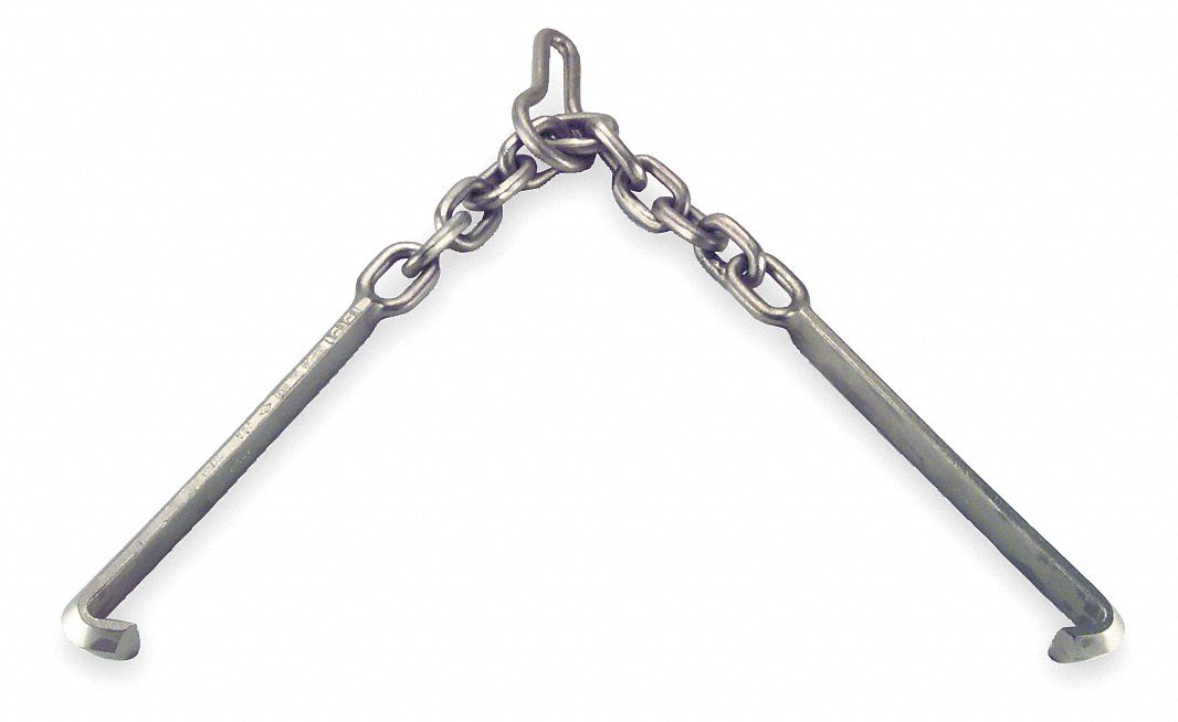 Adjustable Barrel Hook, 1500 lb Capacity