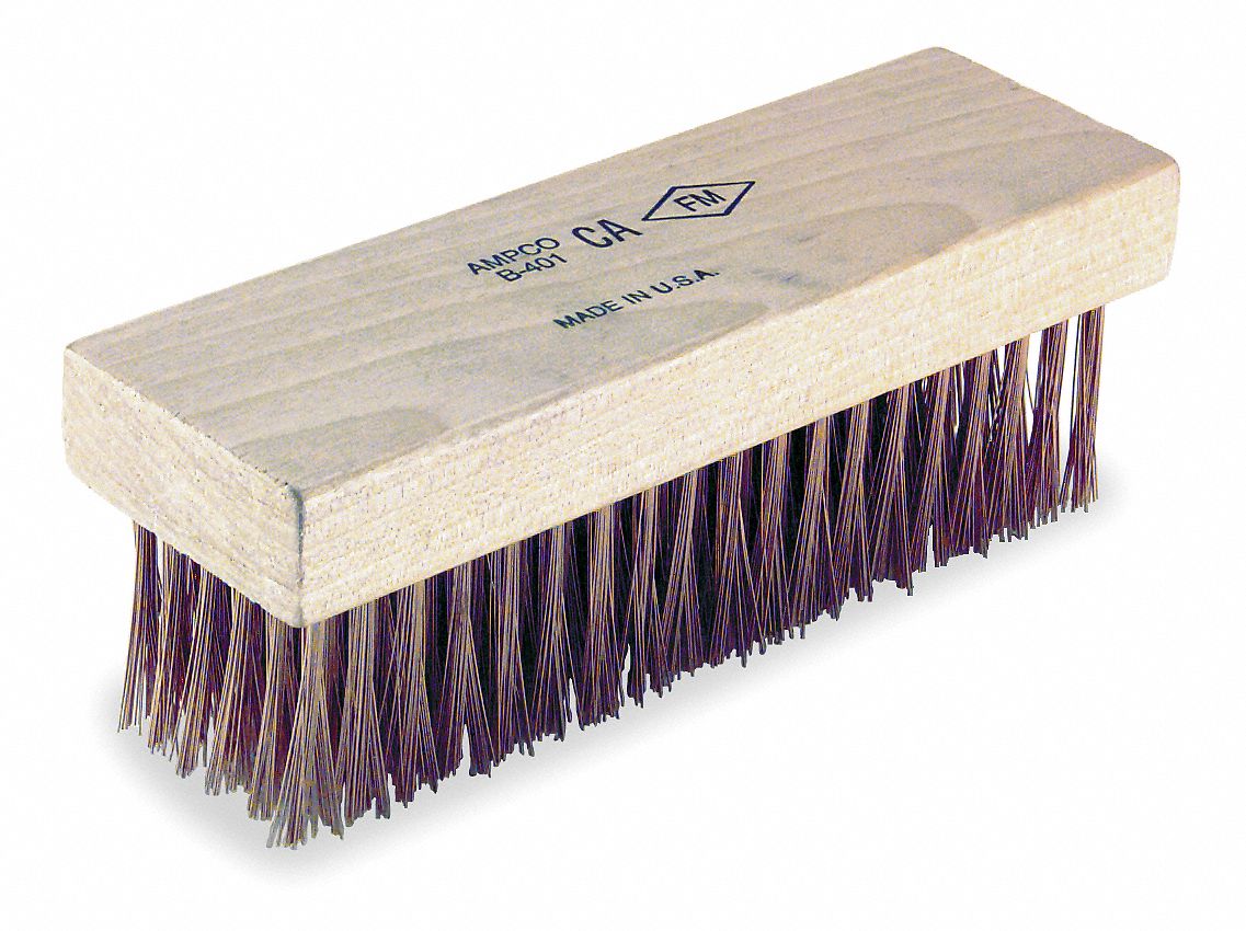 Nonsparking Wire Brush, 6x19, Phsphs Brnz