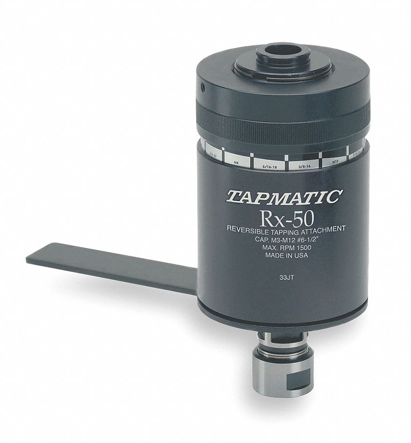 Tapping Head, 3/8-24, 2000 RPM, #0-1/4  Cap