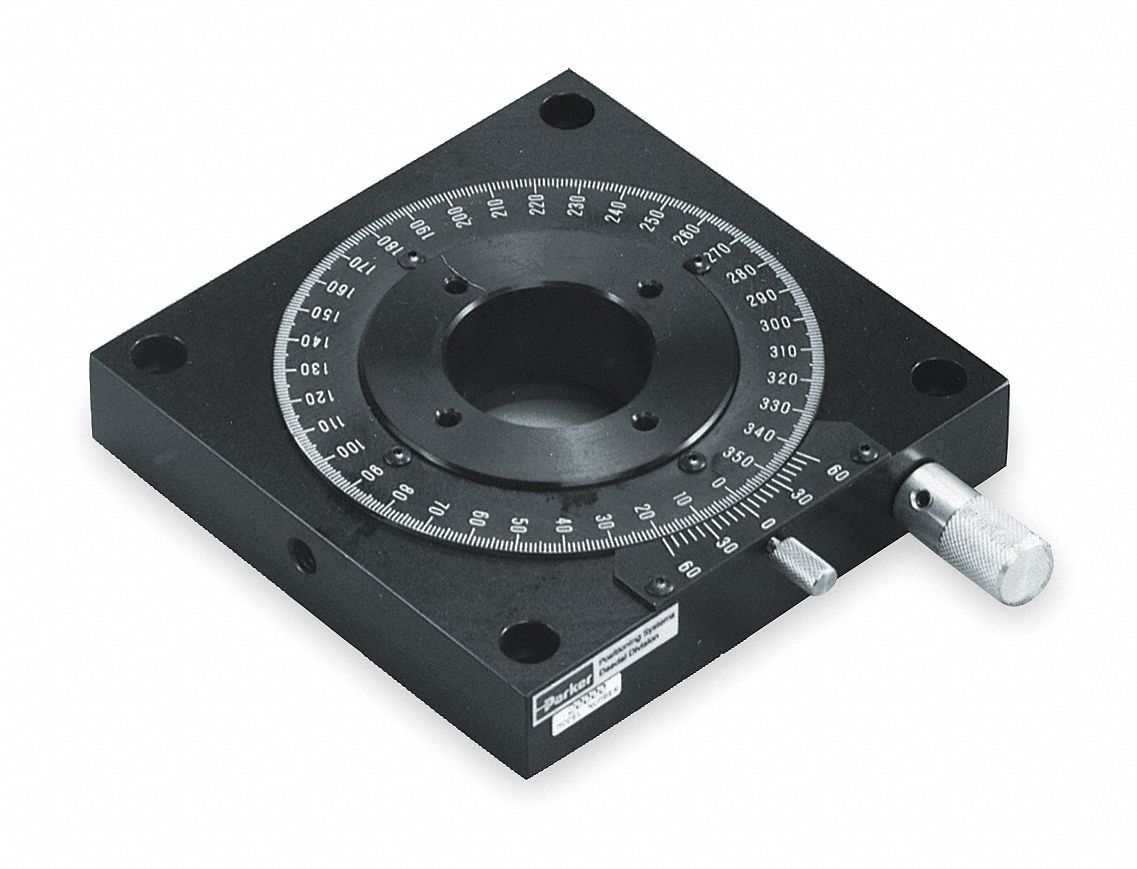 Rotary Positioner, 2.75 Dia, 1.5 In Hole