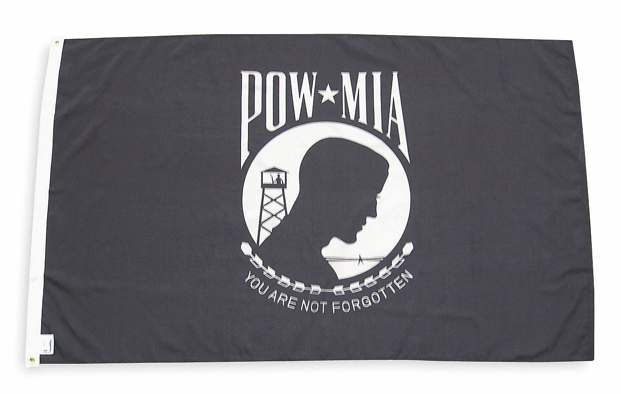 Pow Mia Flag, 3x5 Ft
