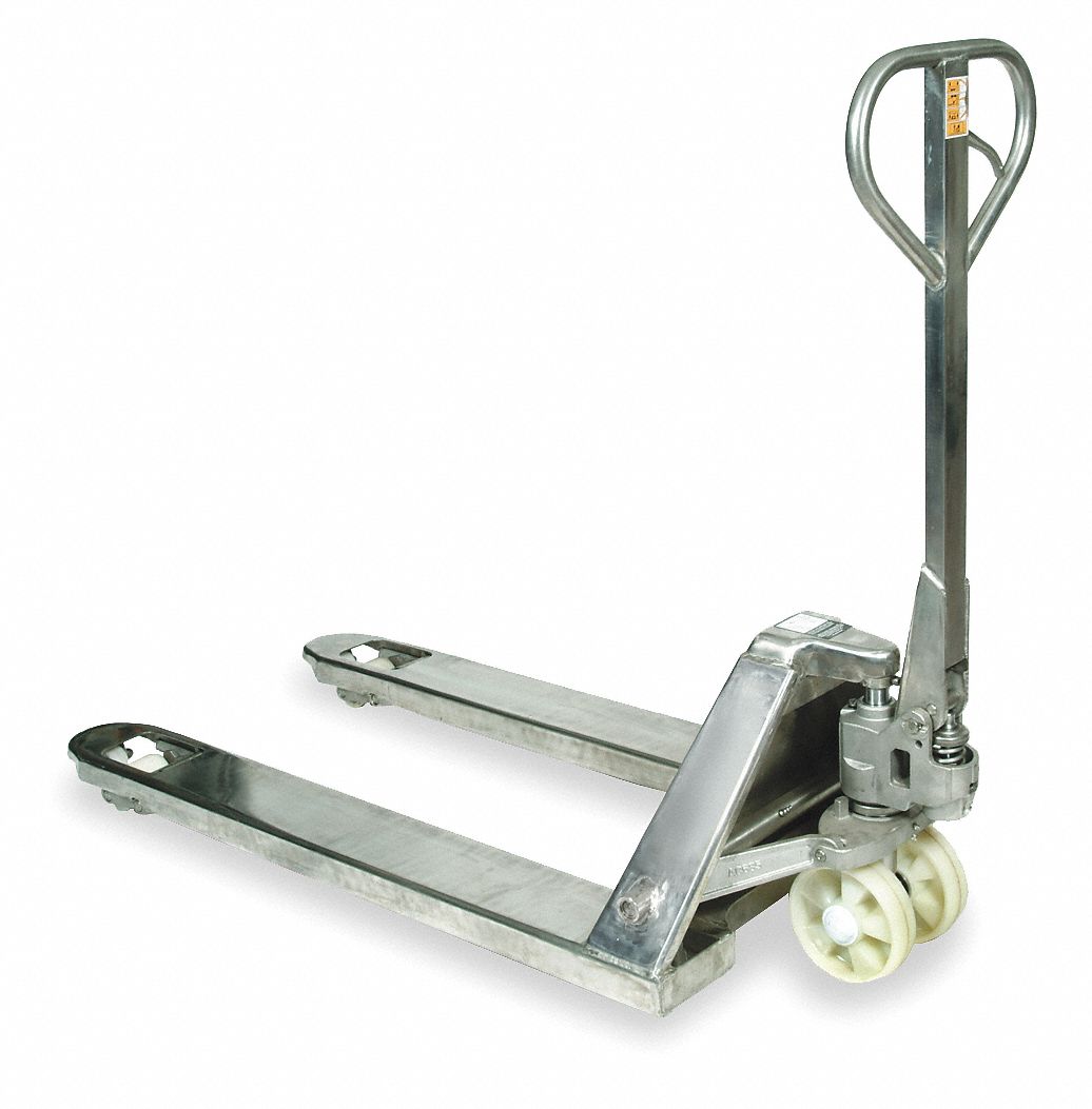 Pallet Truck, 4500 lb Cap, SS