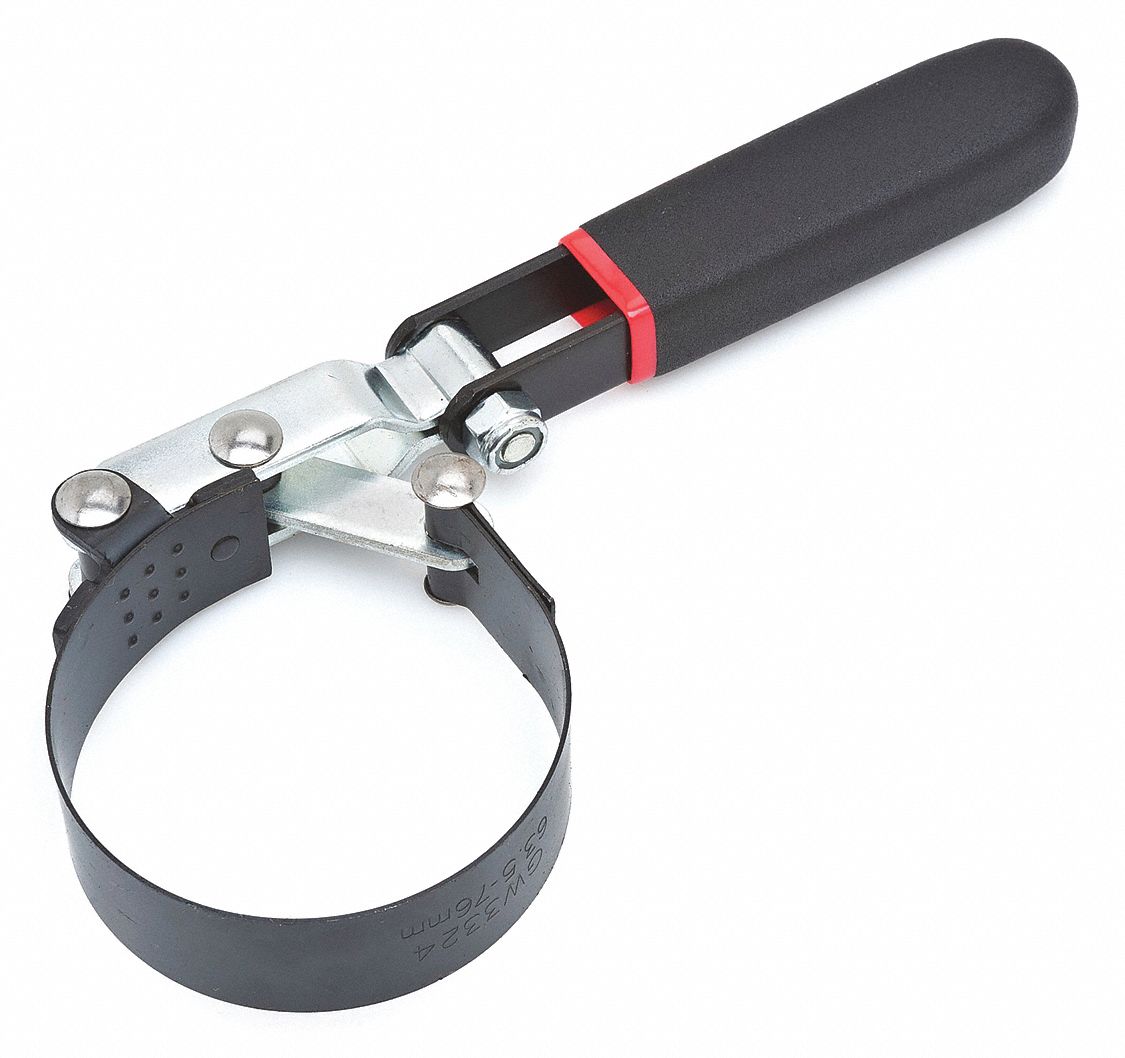 Oil Filter Wrench, Swivel, to 3 7/8 In