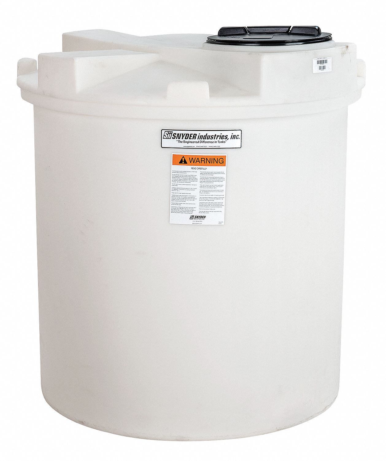 Storage Tank, Vertical Closed Top, 360 Gal