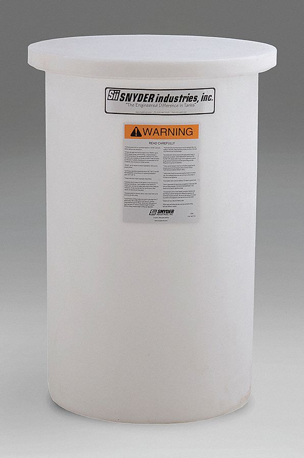 Storage Tank, Vertical Open Top, 30 Gal.