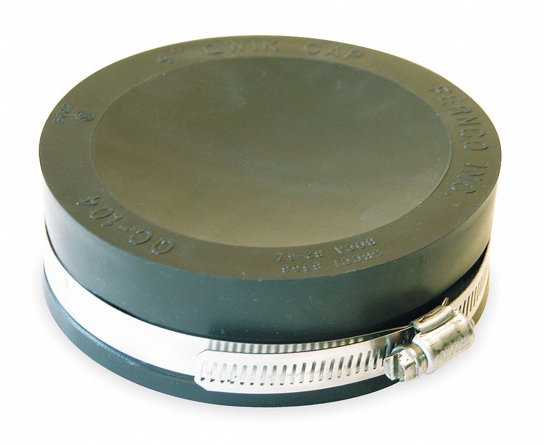 Flexible Cap, Inside Dia 4 In