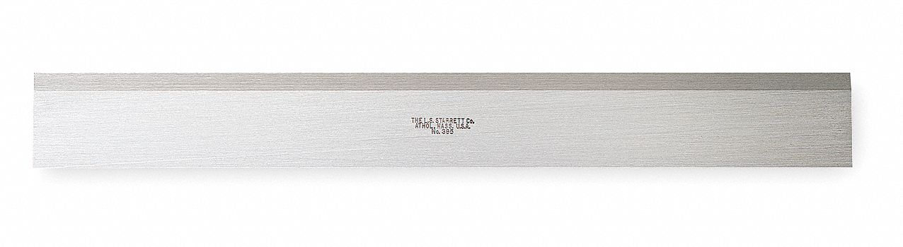 Steel Straight Edge, 1 Bevel, 12 In