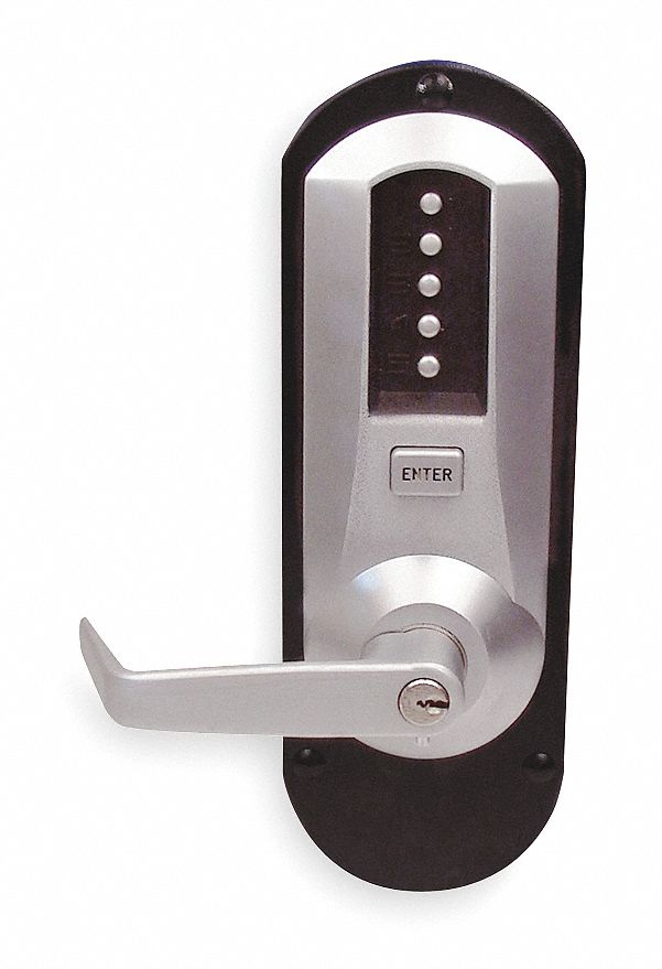 Mechanical Push Button Lockset, Exit