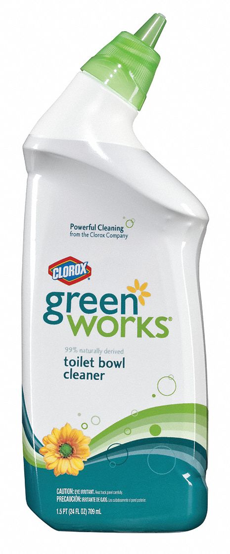 Toilet Bowl Cleaner, 24 oz., Green, PK 12