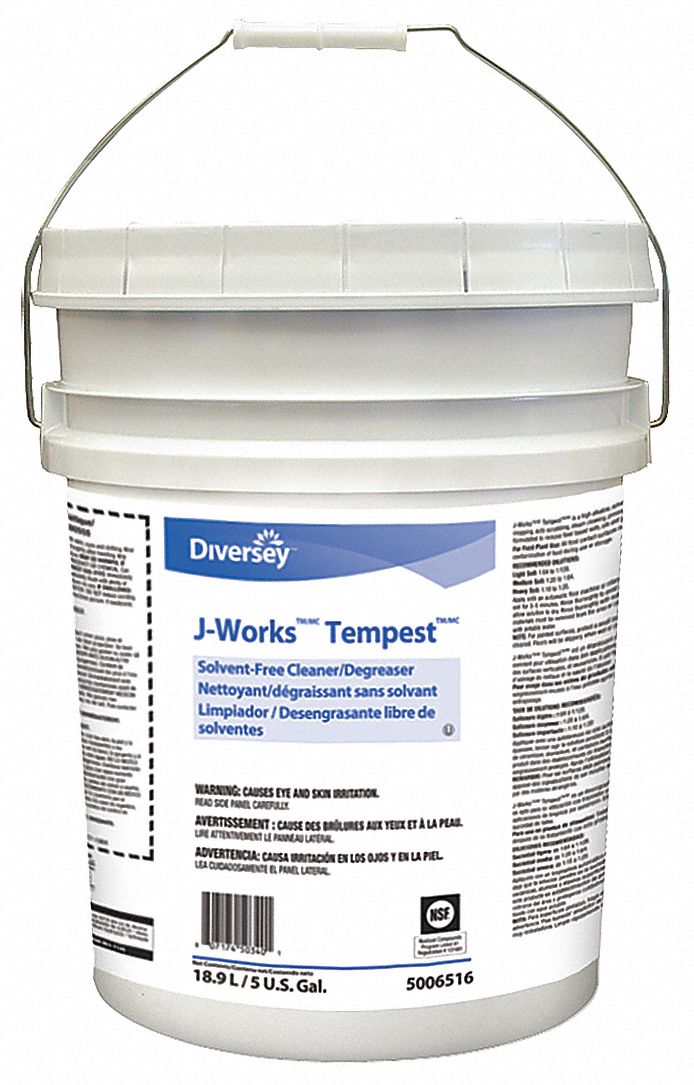 Nonsolvent Cleaner Degreaser, Size 5 gal.