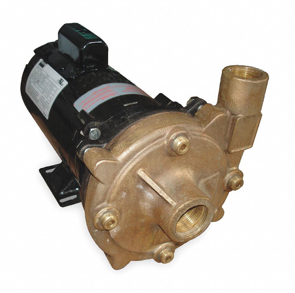 Centrifugal Pump, 1 HP, 1 Ph, 115/230V