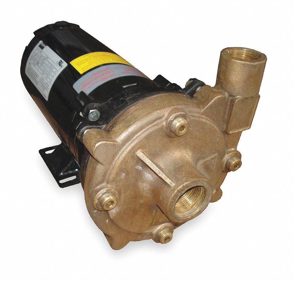 Centrifugal Pump, 1 HP, 3 Ph, 208-230/460V