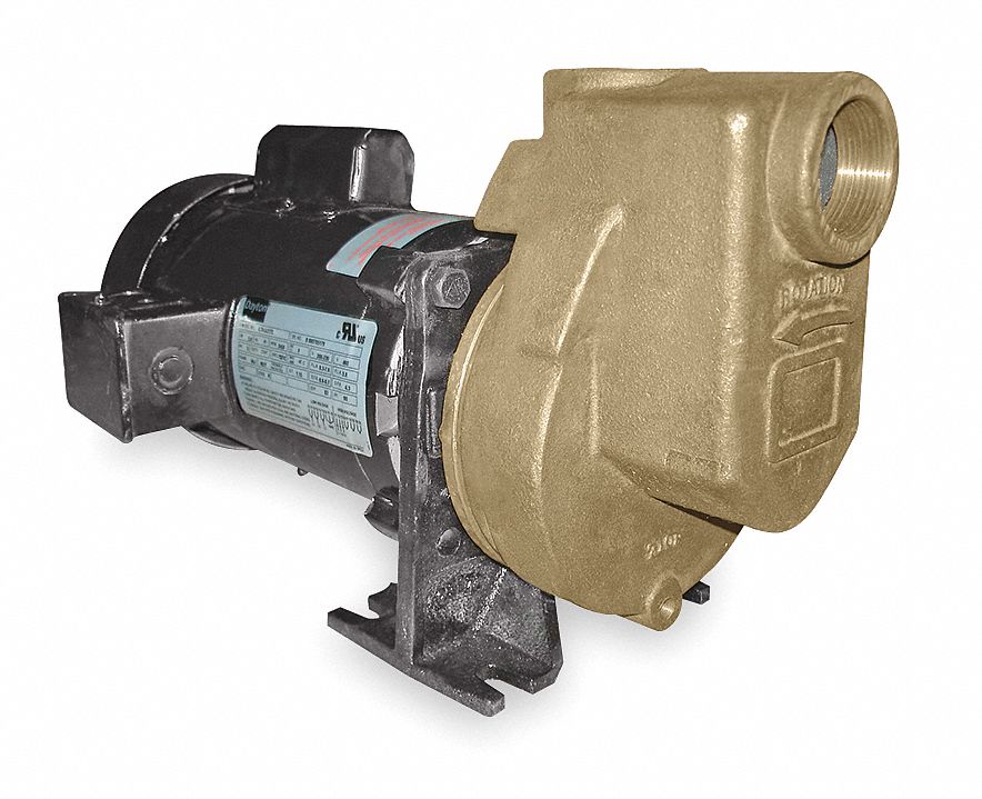 Centrifugal Pump, 1 HP, 1 Ph, 115/230V