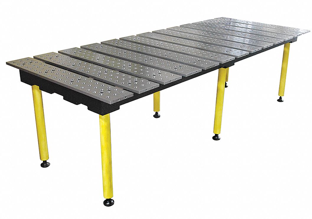 Welding Table, 78W, 38D, Cap 4400