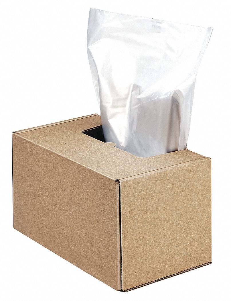 Paper Shredder Bag, 50 x 42-1/2 x 22 In
