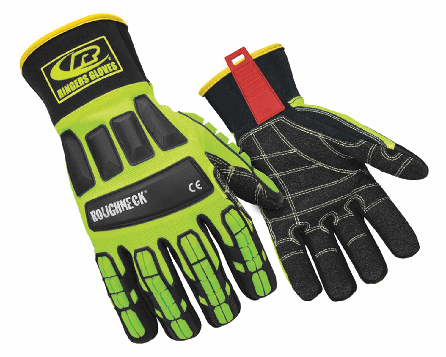 Glove, Impact Resistant, Kevloc, L, HiVis, Pr