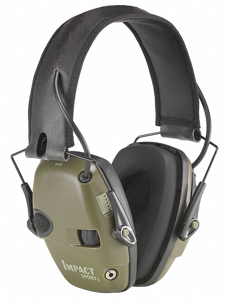 Ear Muffs, Sound Amplificatn/Folding, 22dB