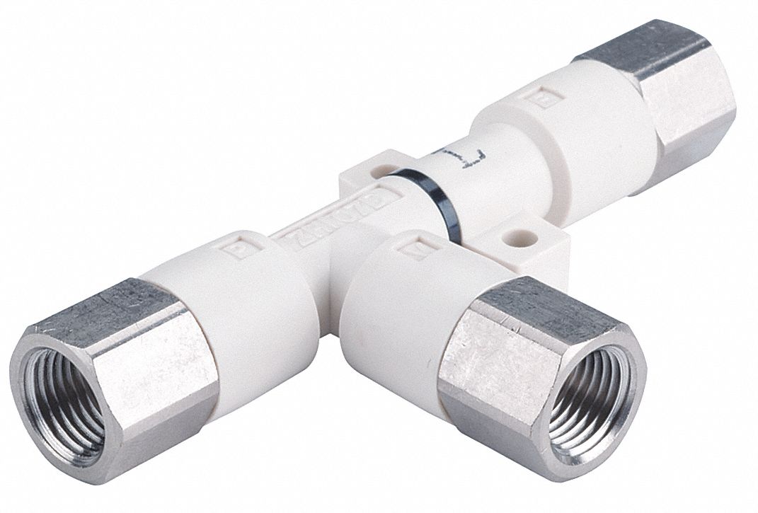Vacuum Ejector, Inline, Body, 1/4 In NPT