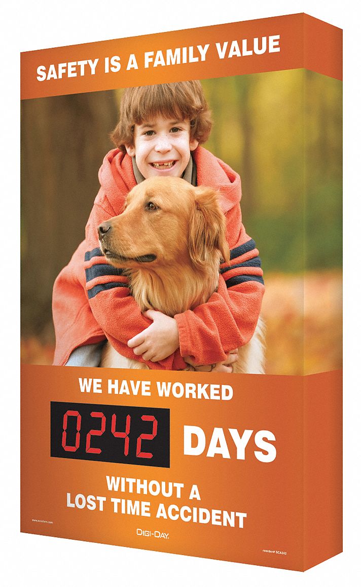 Scoreboard, Safety Value Boy, 24 x 36 In.
