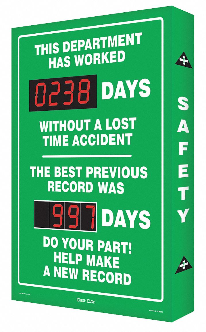 Scoreboard, This Department, 24 x 36 In.