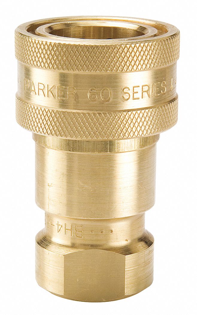 Hydraulic Coupler, 1/4 In