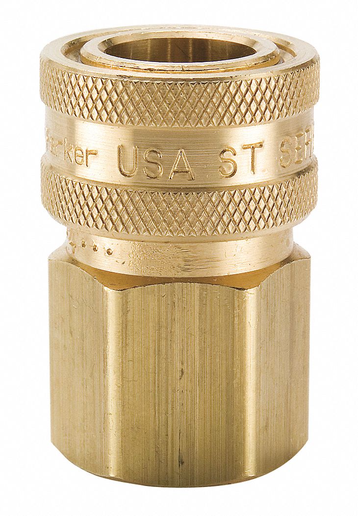 Hydraulic Coupler, 1/2 In