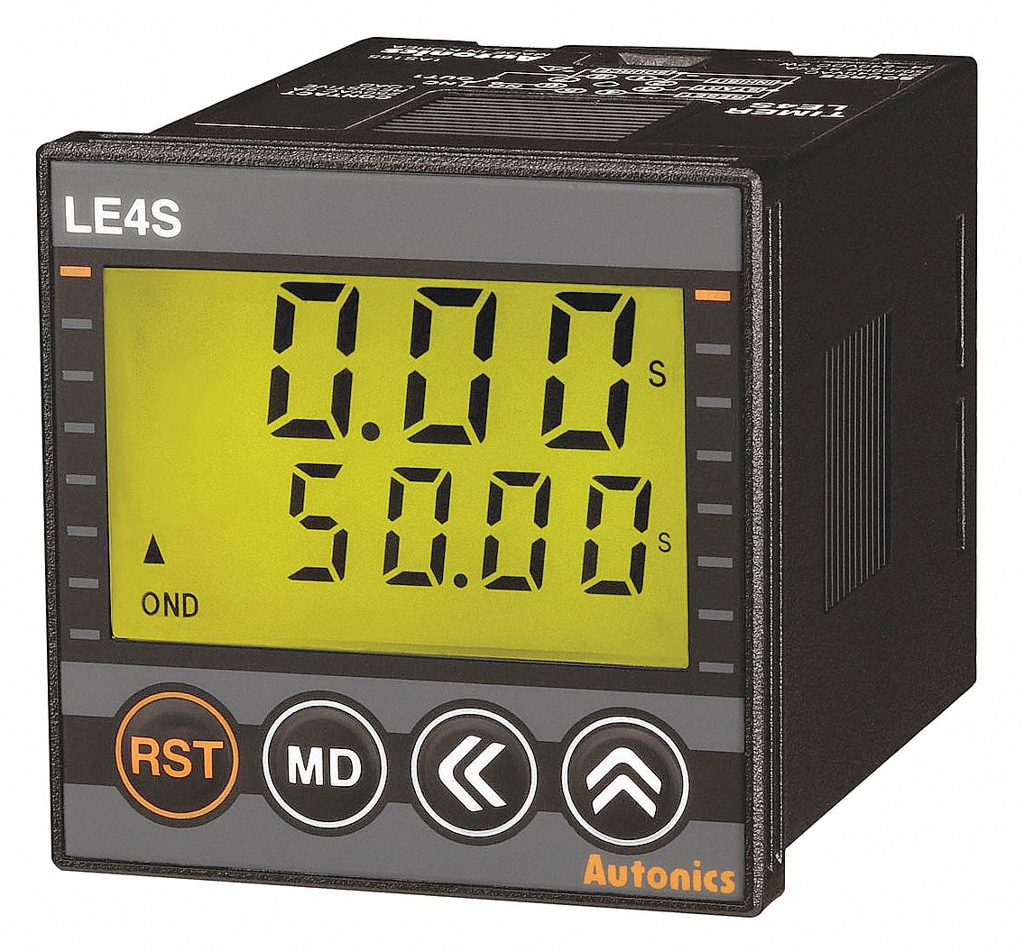 LCD Digital Timer, Digital4, On-Start