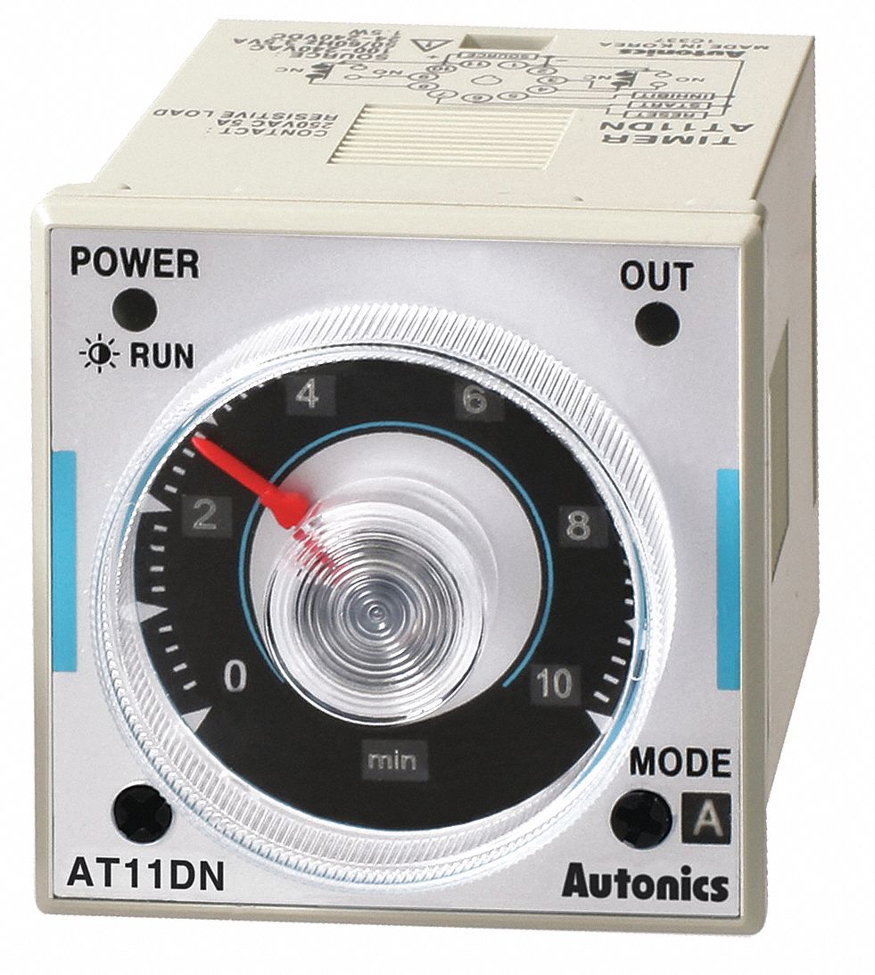 Analog Timer, Dial, Signal On