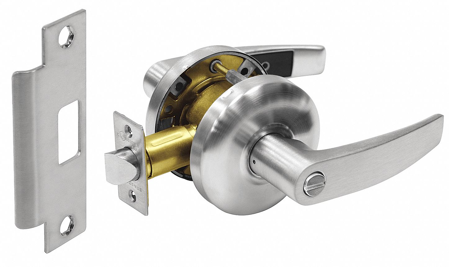 Lever Lockset, Cylindrical, Privacy