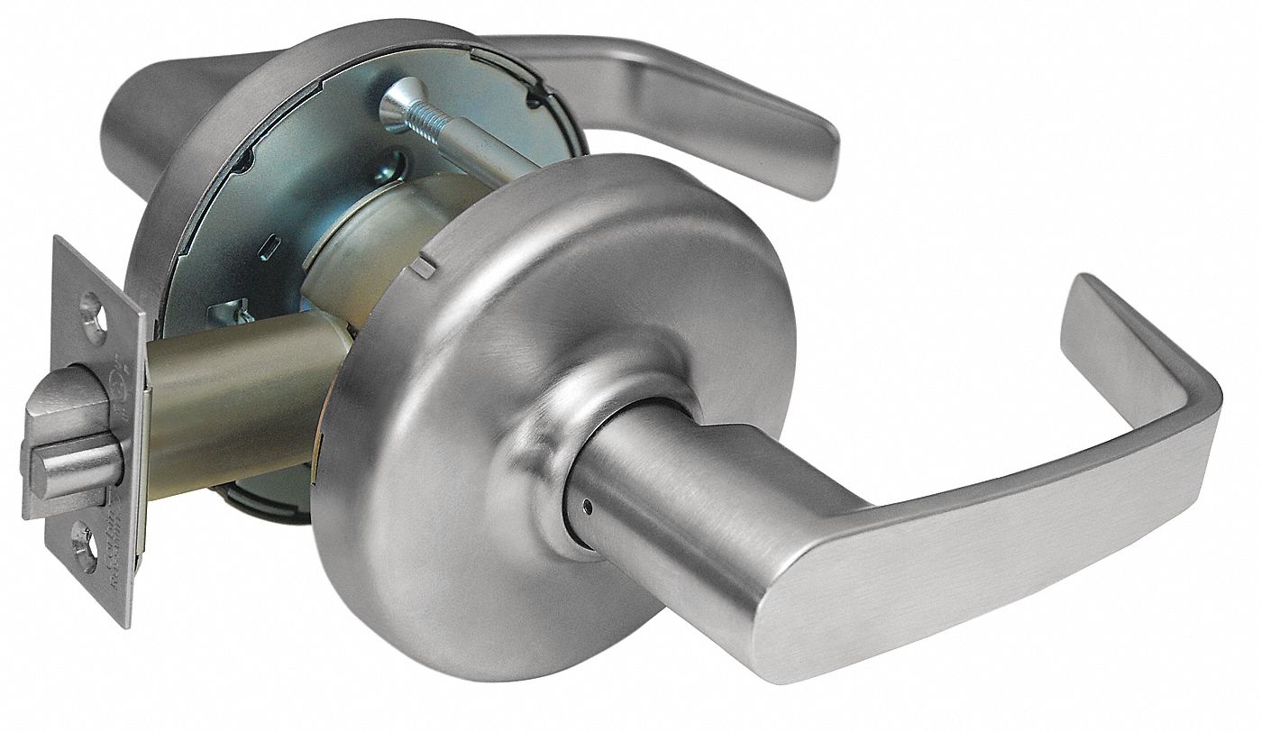 Lever Lockset, Cylindrical, Passage