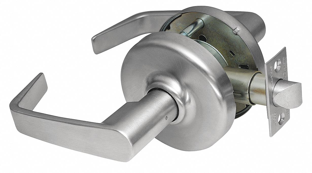 Lever Lockset, Cylindrical, Passage