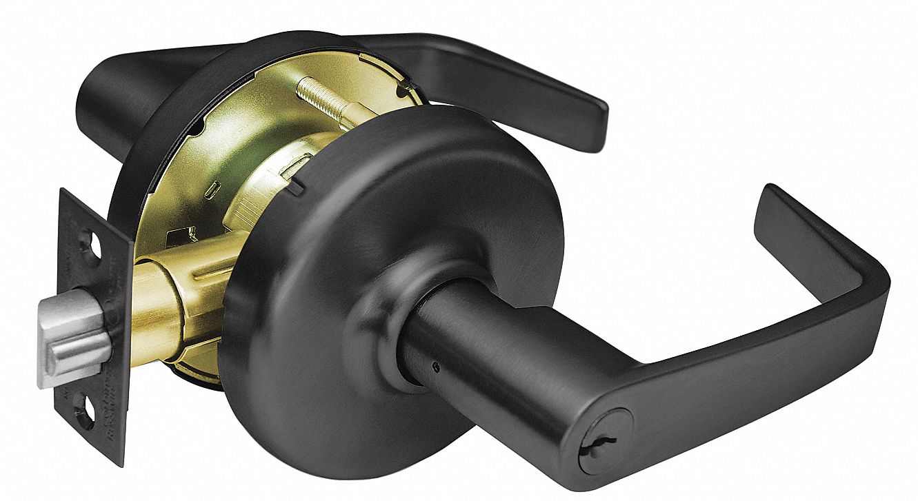 Lever Lockset, Cylindrical, Office