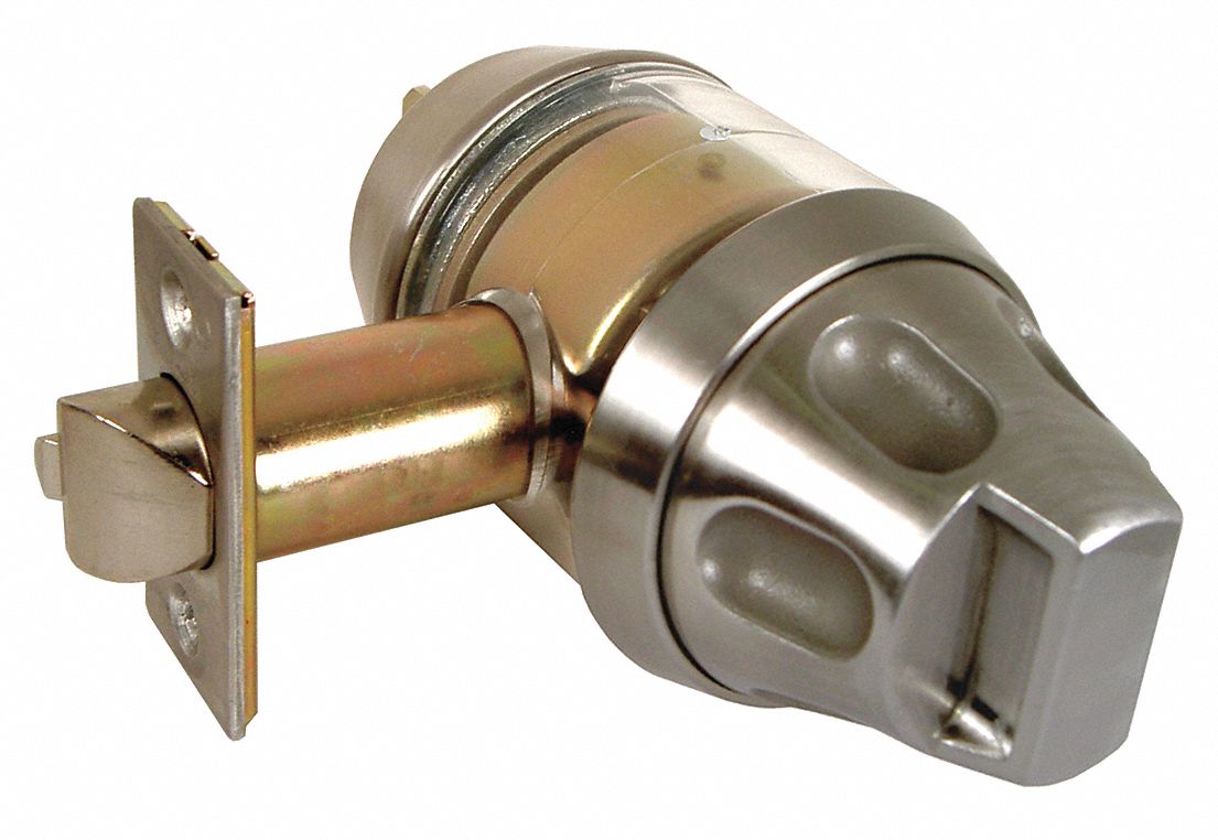 Lockset, SS, Cylinder x Knob, IC Core