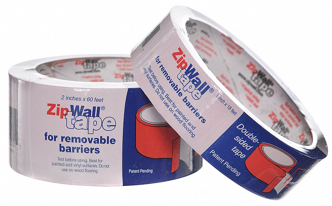 Dust Barrier Door Tape, 2 In