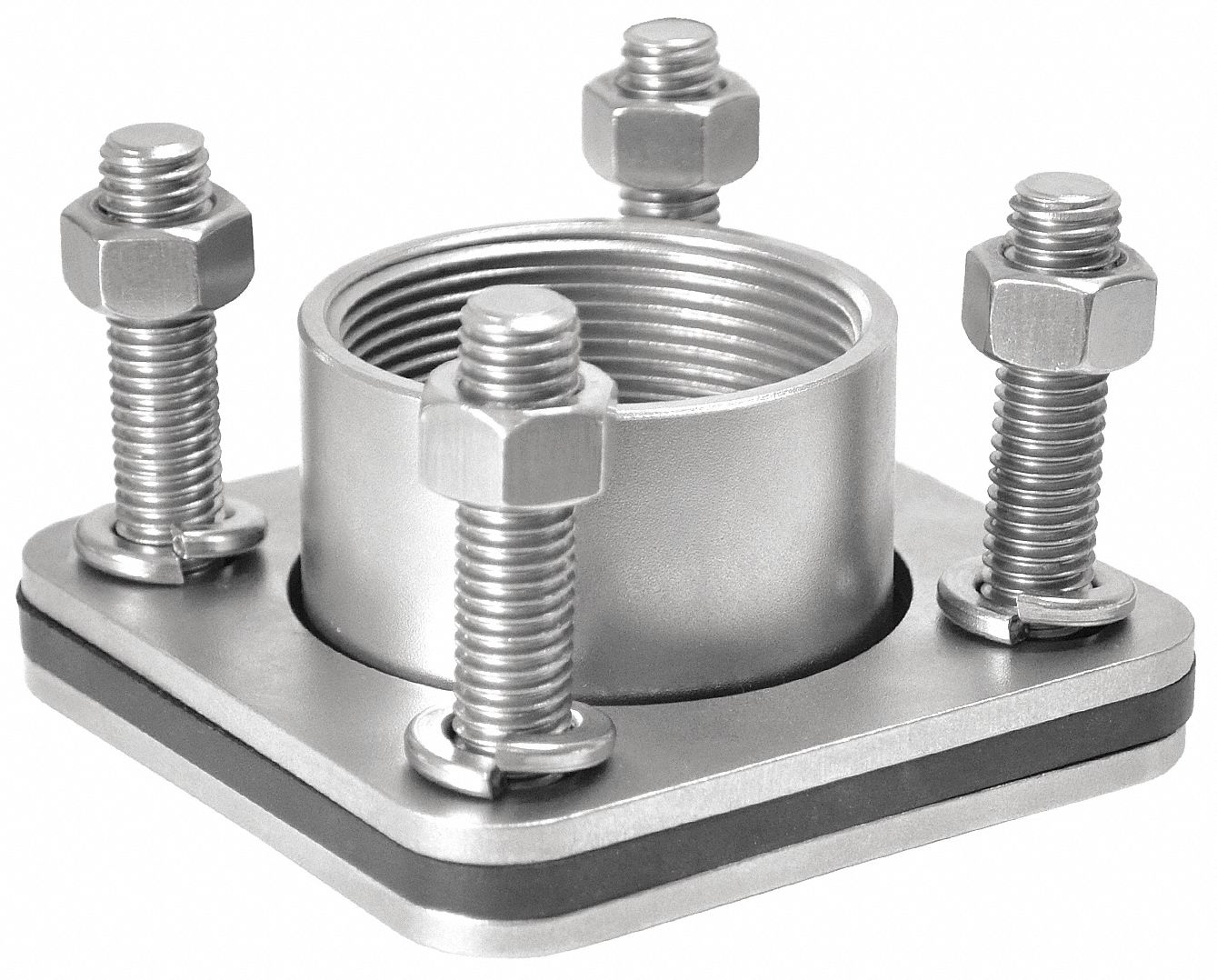 Bulkhead Fitting, 2 In, 316 SS
