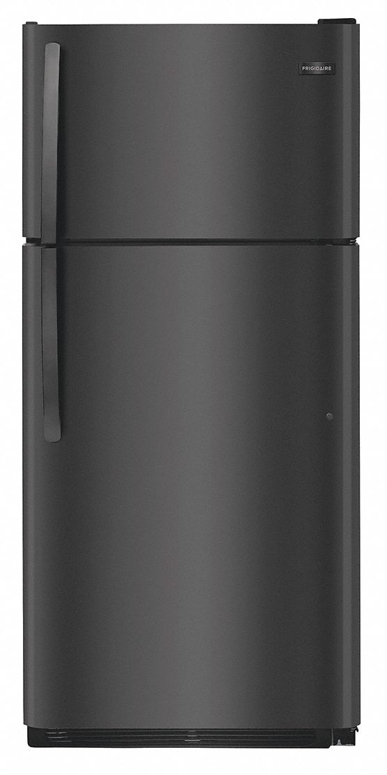 Refrigerator, 18 cu. ft., Black