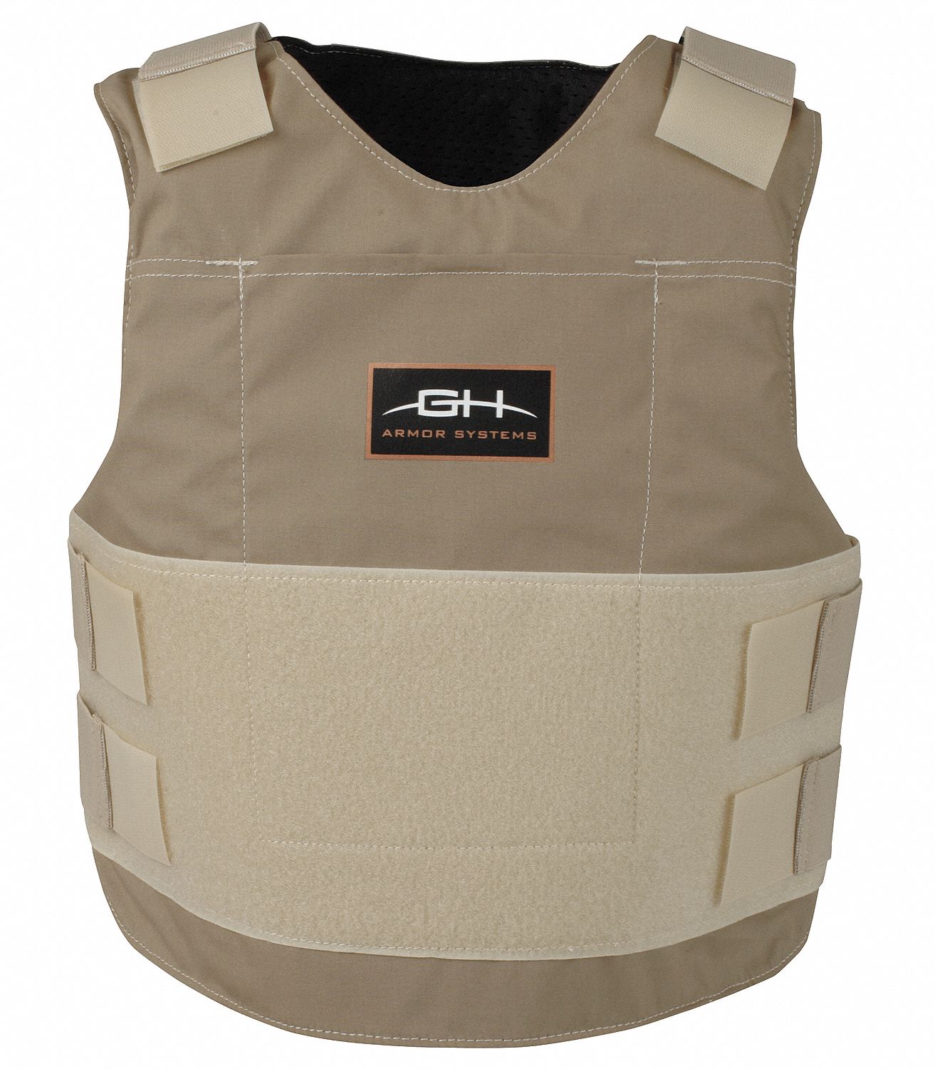 Ballistic Vest Pkg, Concealable, Tan, 2XL